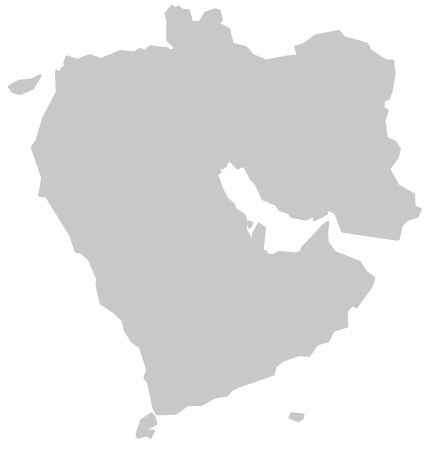 Map of Middle East